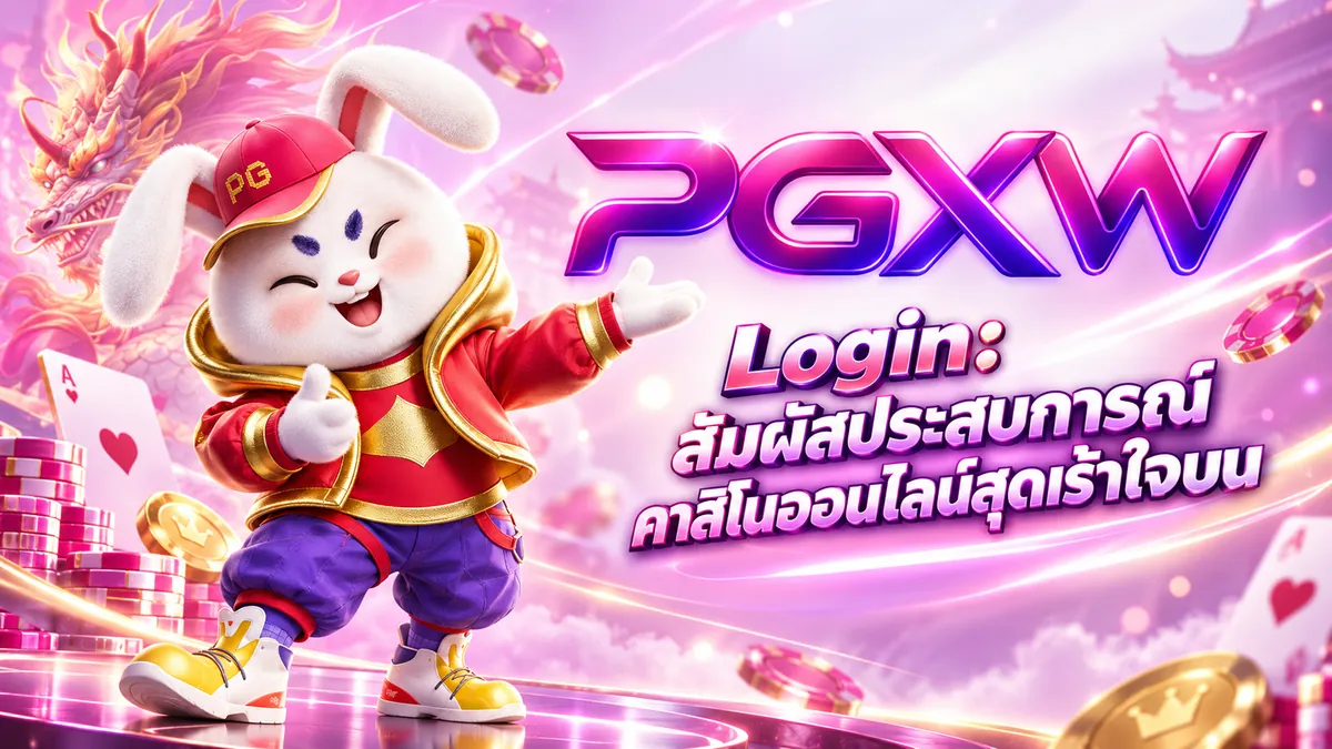 PGXW LIFE: สัมผัสประสบการณ์สล็อตสุดมันส์ เล่นง่ายบนมือถือ 2026